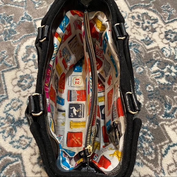 Kate Spade Black Wool Bag - Picture 4 of 8